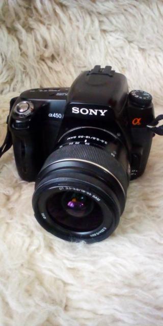 Зеркальная фотокамера Sony α450 18-55