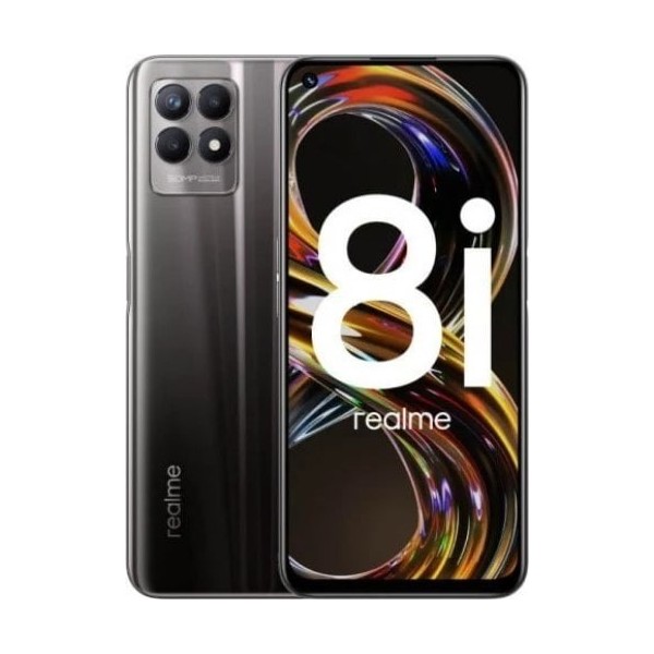 Смартфон Realme 8i 4/64Gb NFC Black Global (Код товара:20198)