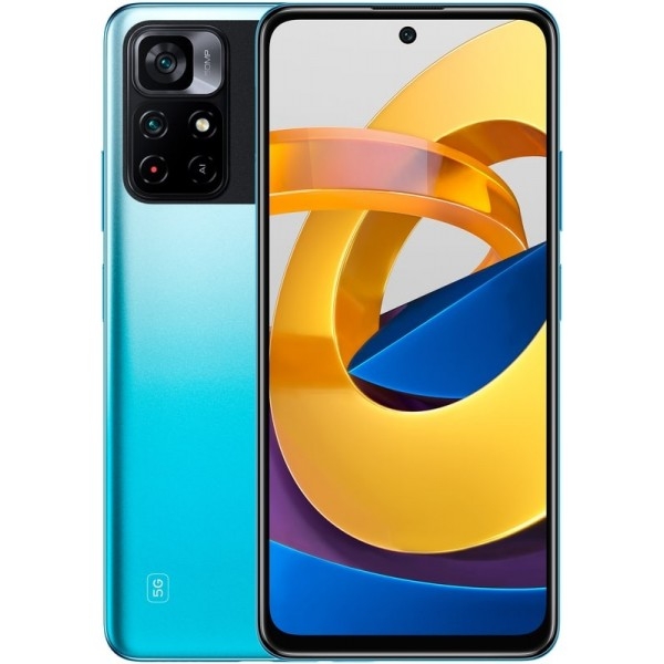 Смартфон Xiaomi Poco M4 Pro 5G 6/128GB Blue Global (Код товара:20127)
