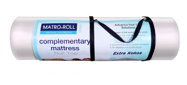 Тонкий матрац-топпер MatroRoll™ Matro-Roll-Topper Extra Kokos 120х190 см