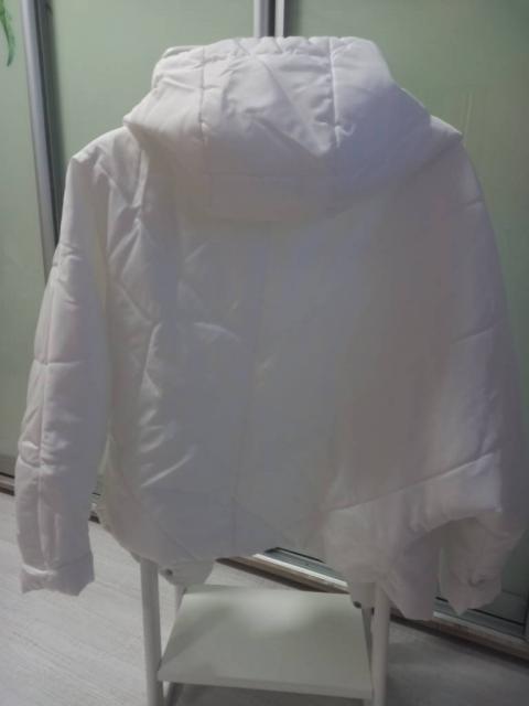 Куртка біла зефір