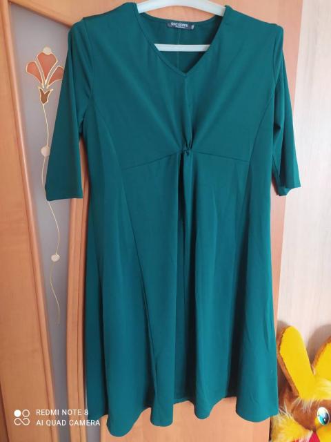 Плаття смарагдового кольору 4xl