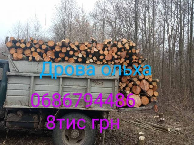 Продам дрова ольха сосна