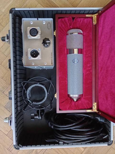 Студійний ламповий конденсаторний мікрофон LVM-47