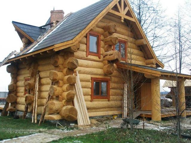 Строительство деревянных домов из сруба