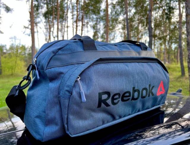 Спортивна сумка reebok (темно-синя)