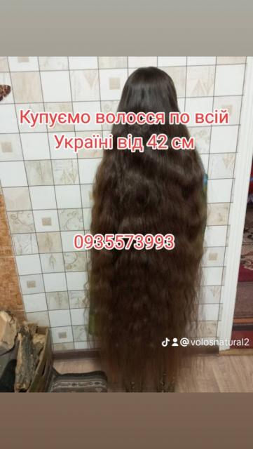 Продать волоссы, продати волосся по всій Україні від 42 см -0935573993