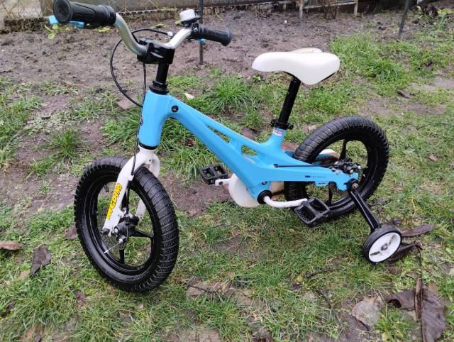 Дитячий велосипед RoyalBaby MgDino 14 блакитний RB14-21-BLU