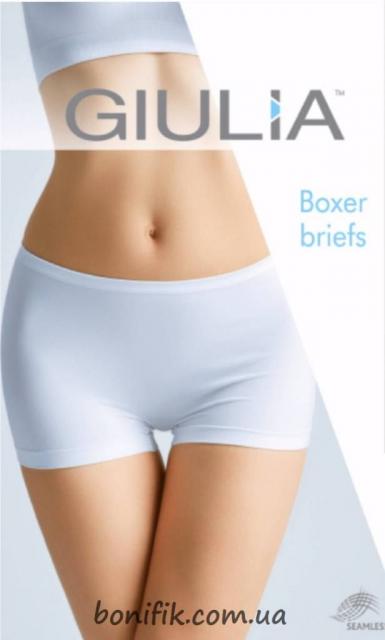 Женские белые бесшовные трусы-шорты Boxer Briefs