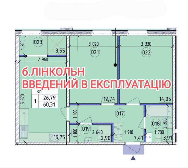 продаж 2-к квартира Київ, Голосіївський, 82000 $