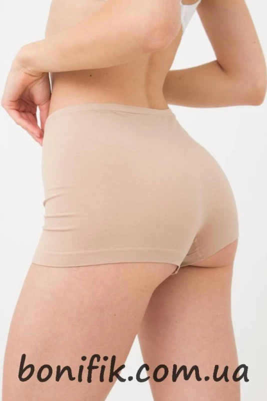 Женские бежевые трусы-шортики Boxer Briefs, Кривий Ріг — 4/5