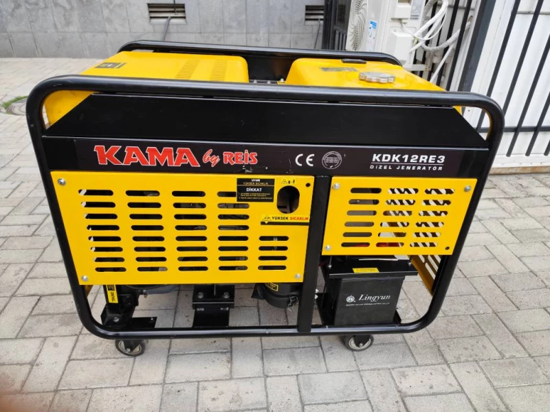 Продам трехфазный дизельный генератор KAMA KDK12RE3, Дніпро — 5/5