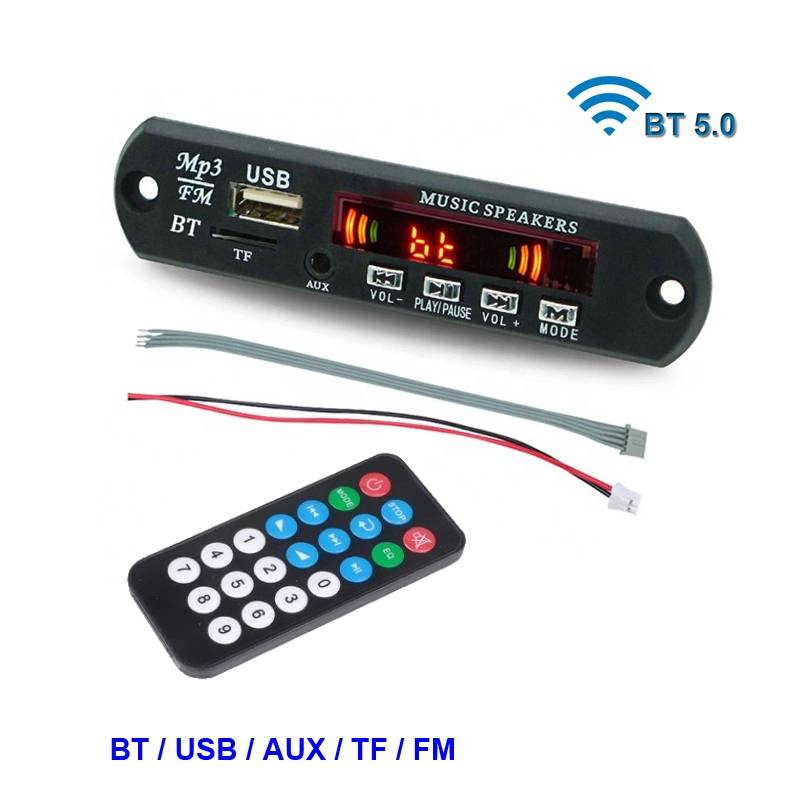 MP3 Bluetooth модуль декодер 12 v вольт без усилителя