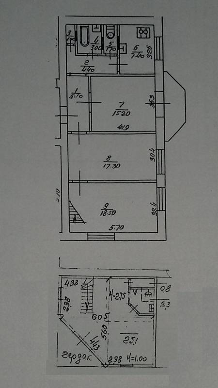 Квартира 3-кімн. продаж Київ, Печерский – 58 м², Київ — 5/5