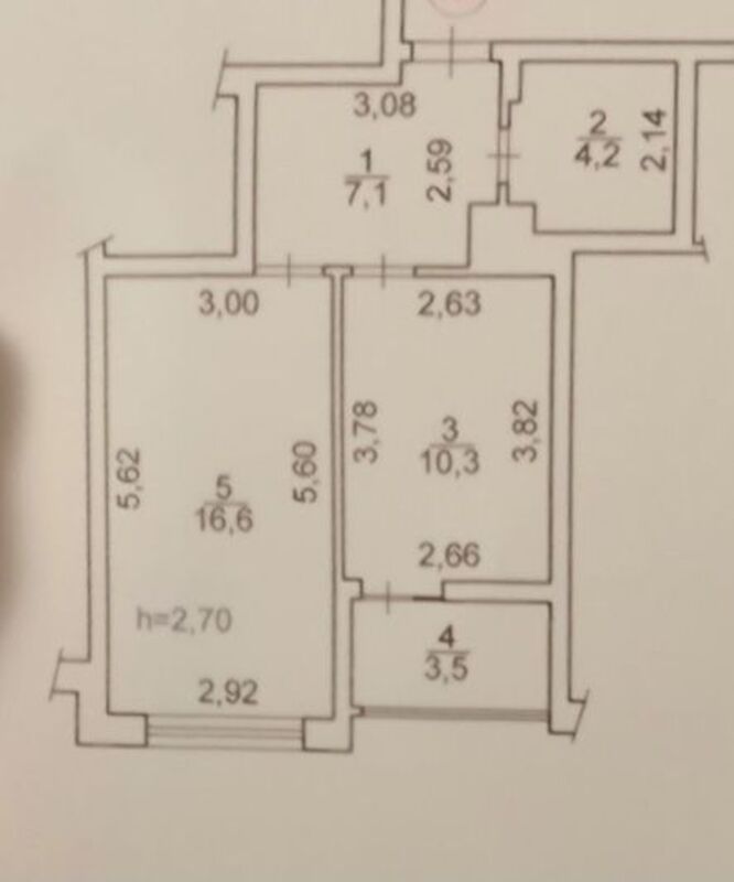 Квартира 1-кімн. продаж Київ, Оболонский – 42 м², Київ — 8/8