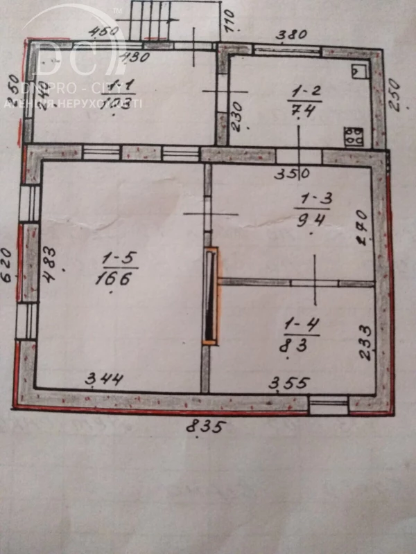 Будинок 3-кімн. продаж Дніпро, Чечеловський – 54 м², Дніпро — 5/6
