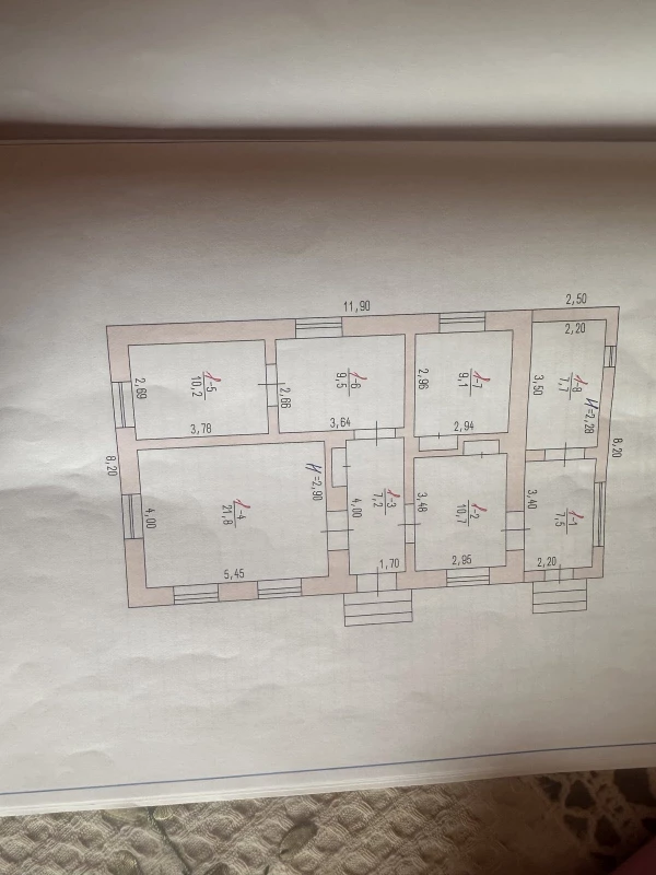 Будинок 3-кімн. продаж Авангард, Овідіополь – 85 м², Авангард — 14/15