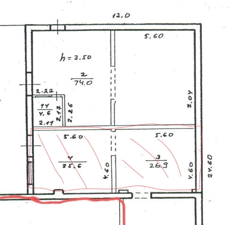 Квартира оренда Дніпро, Соборный – 78 м², Дніпро — 4/4