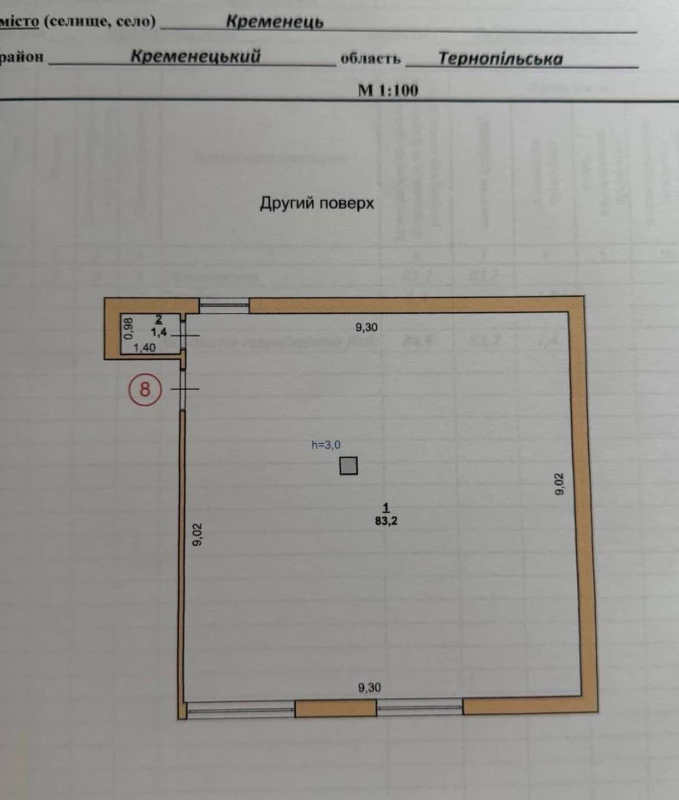 Комерційна нерухомість – 400 м², Кременец — 10/12