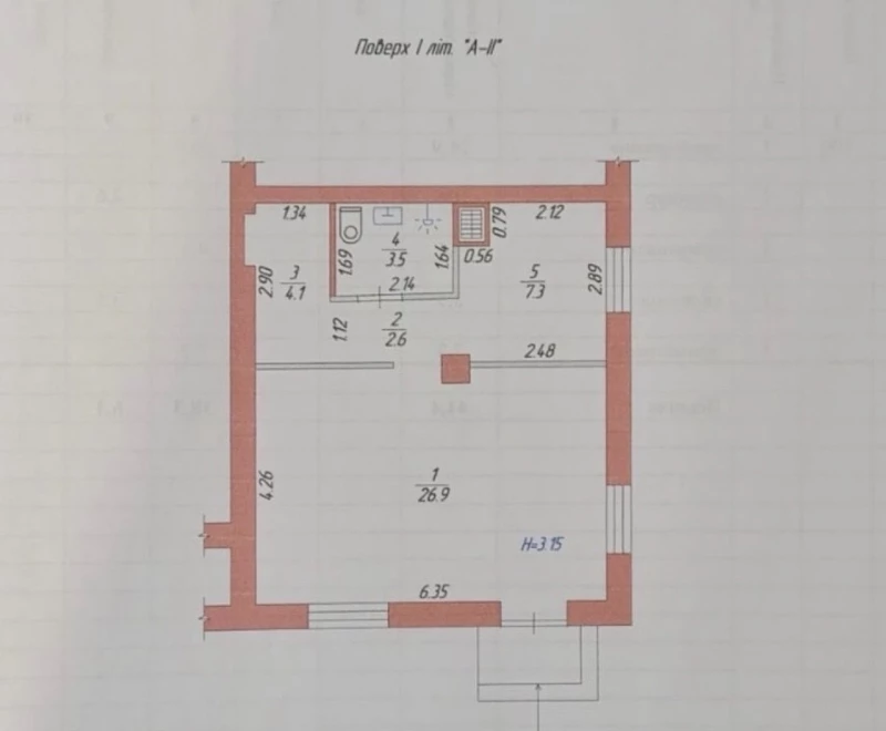 Комерційна нерухомість – 44 м², Житомир — 10/10