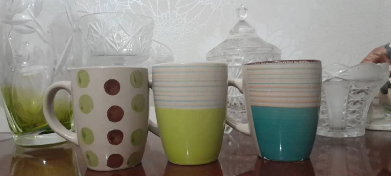 Керамические стаканы и тарелки. Новые, Запорожье — 5/8