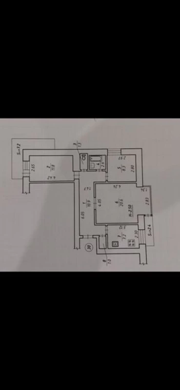 Квартира 3-кімн. продаж Суми, Заречный – 65 м², Суми — 2/12