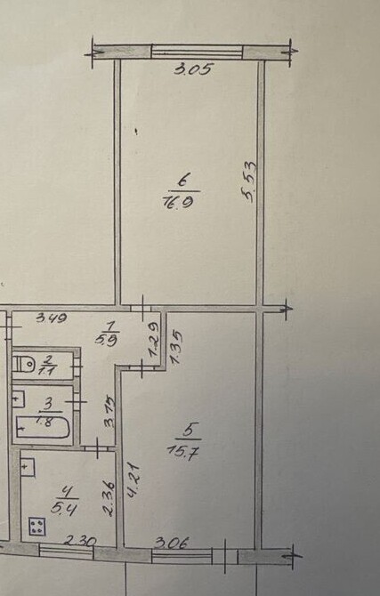 Квартира 2-кімн. продаж Житомир – 48 м²
