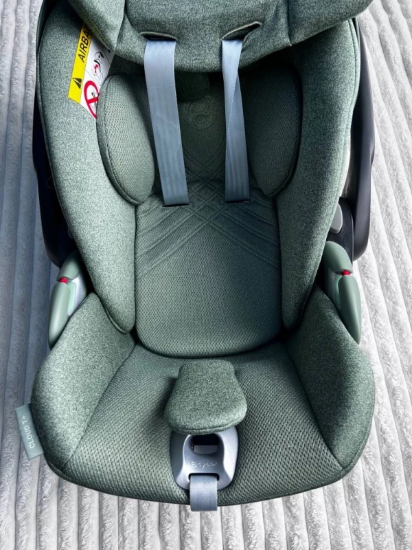 Автокрісло Cybex (від народження до 12 місяців) Cloud T  Leaf Green, Київ — 4/4
