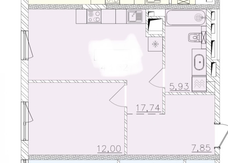Квартира 1-кімн. продаж Одеса, Хаджибейський – 17 м², Одесса — 6/10