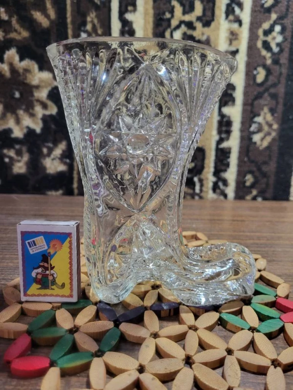 Винтажная ваза Сапожок