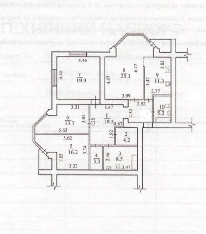 Квартира 4-кімн. продаж Київ, Дніпровський – 128 м², Киев — 14/14