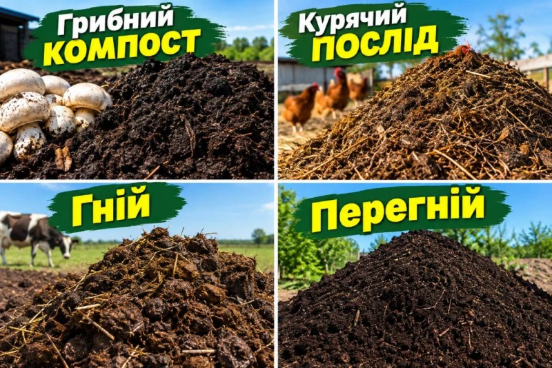 Грибний компост Курячий послід Гній Перегній Пісок Чорнозем Підсипка Щебінь Відсів.Доставка Самоскидом, Васильків — 2/9
