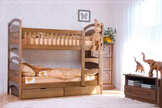 Двухъярусная кровать Карина с ящиками.
