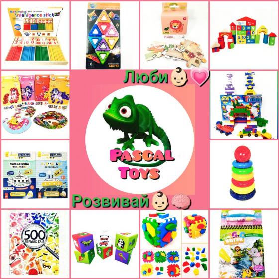 Магазин розвивальних дитячих іграшок Pascal Toys