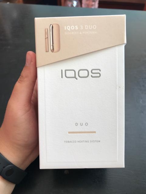 Продам IQOS 3 DUO в золотому кольорі