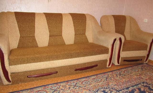 Розкладний диван і 2 кресла-кроваті