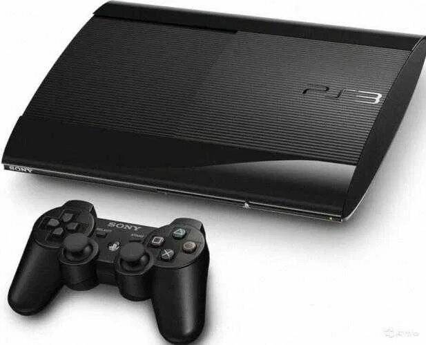 Sony Playstation 3 Super Slim 500гб Б / У . Прошита.. Игры .