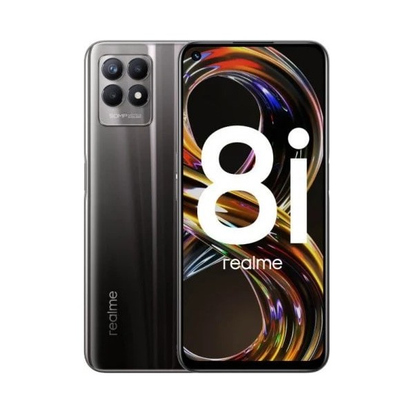 Смартфон Realme 8i 4/128Gb NFC Black Global (Код товара:20182)