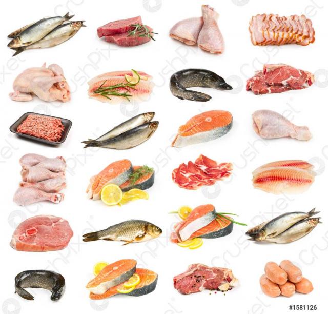 Рыба, мясо, куриные крылышки, стегно, бедрешки, розница, опт