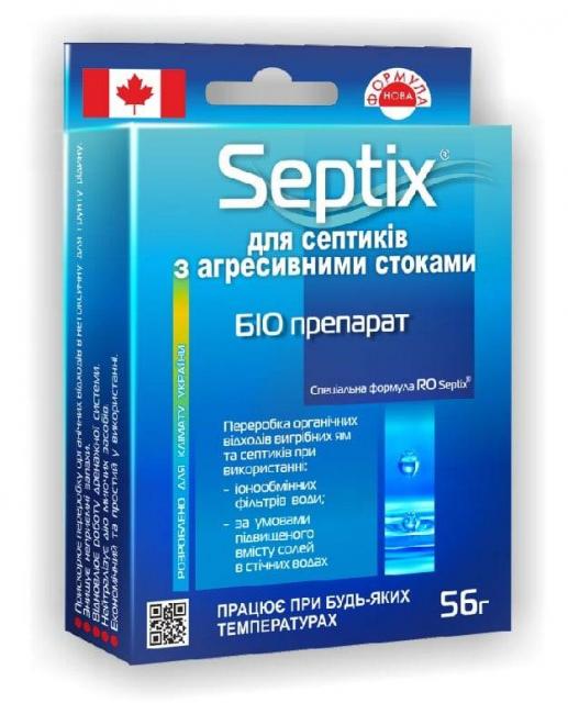 Біопрепарат RO Septix для септиків із агресивними стоками (Канада)