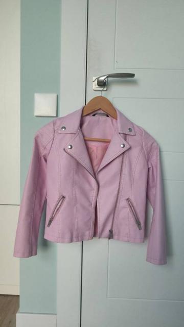 куртка нежно розовая
