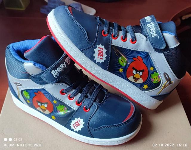 Детские ботинки Angry Birds оригинал