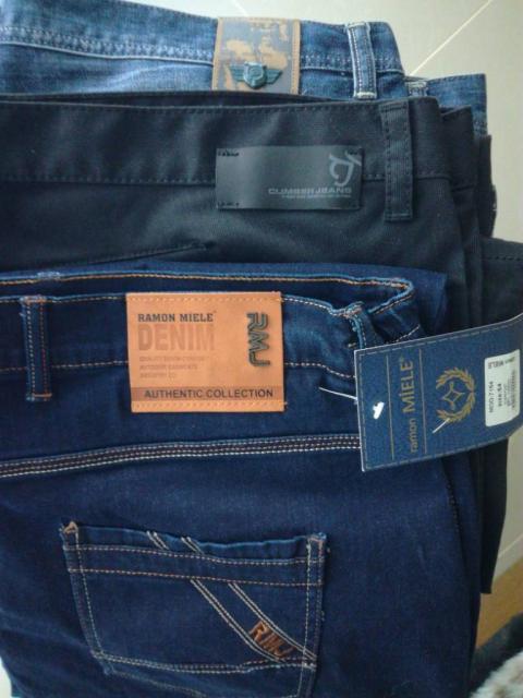 Продам три пары мужских новых джинсов большого размера (р-р 64)