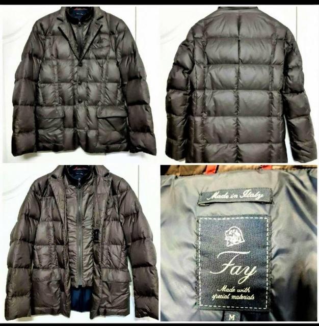Пухова куртка FAY Made in Italy пуховік