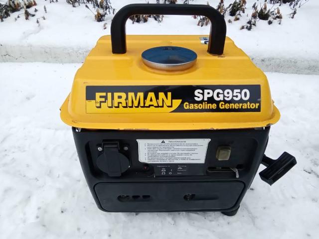 Бензиновий генератор FIRMAN SPG 950