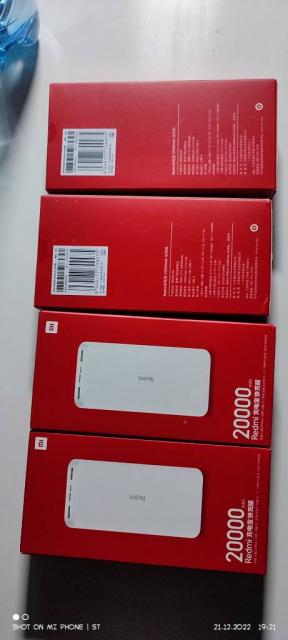 Павербанк Xiaomi Redmi 20000mah 18w