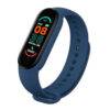 Фитнес браслет FitPro Smart Band M6 (смарт часы, пульсоксиметр, пульс). Цвет: синий