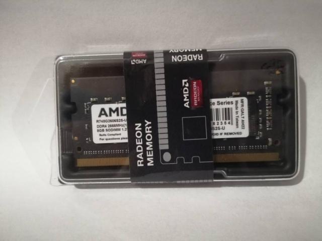 Оперативна пам'ять AMD SODIM DDR4-26 MB PC4-21300 Radeon