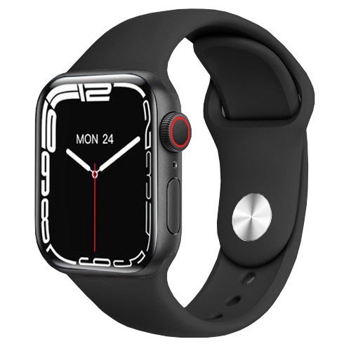 Умные смарт часы Smart Watch Z37 голосовой вызов, температура тела, пульсометр, тонометр. Цвет: черный