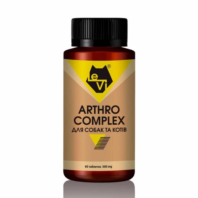 Артро Комплекс для собак та котів LeVi 500 mg 60 таблеток